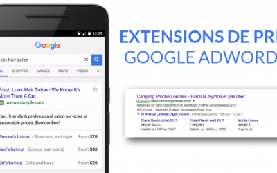 Utiliser les extensions de prix sur Google Ads
